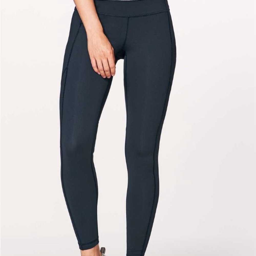 LULULEMON Speed Up Pant 28” nocturnal real size 8
